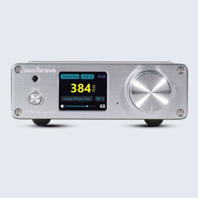 White DA10S Dual ES9038Q2M DSD512 Bluetooth 5.4 USB Audio Decoder HiFi DAC