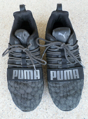 PUMA Cell Regulate Black and Gray Athletic Shoes. Men's 12 M (eur 46)