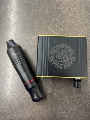 Dragonhawk Atom Tattoo Gun - Black