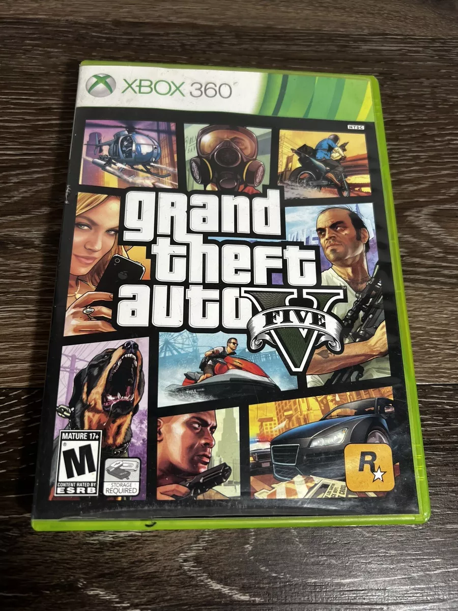  Grand Theft Auto V - Xbox 360 : Video Games