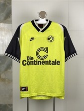 BORUSSIA DORTMUND 1995 / 96 HOME T-SHIRT FOOTBALL SOCCER JERSEY NIKE size M