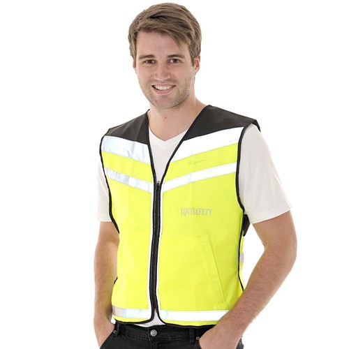 Equisafety Air Waistcoat Hi-Viz Please Pass Wide & Slow Yellow/Pink/Red S-XXL - 第 4/18 張圖片