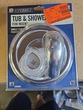 Everbilt 1-Handle Shower Valve Trim Kit Moen Shower Faucets Polished Chrome
