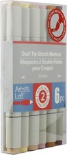 Portrait Sketch Markers by Artist's Loft 6 Piece Set