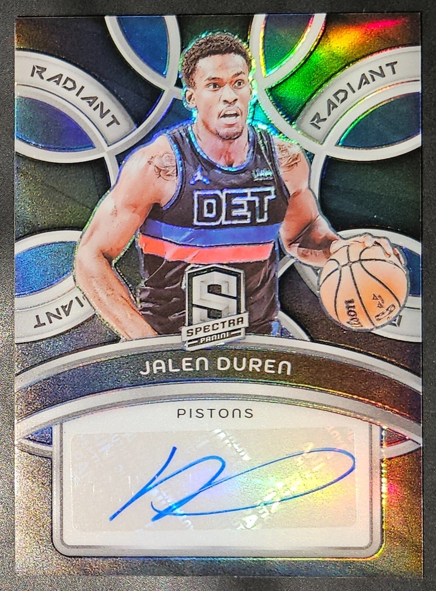 その他 JALEN DUREN SPECTRA RADIANT PSA9 AUTO その他 JALEN DUREN SPECTRA RADIANT PSA9 AUTO 2022-23 Panini
