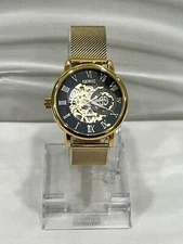 Sunborn Automatic Gold Color Men Wristwatch