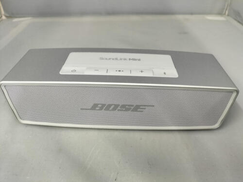Bose SoundLink Mini II Special Edition Bluetooth Portable Speaker Luxe Silver - Foto 1 di 4