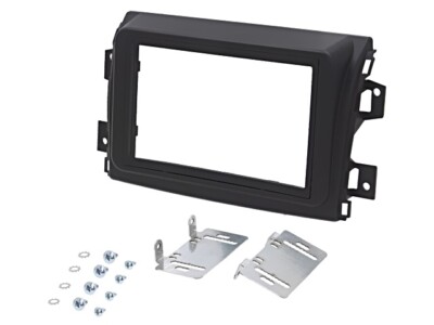 RAM-40.681.3 Radio-Einbaurahmen passt 2 DIN mattgrau 4CARMEDIA