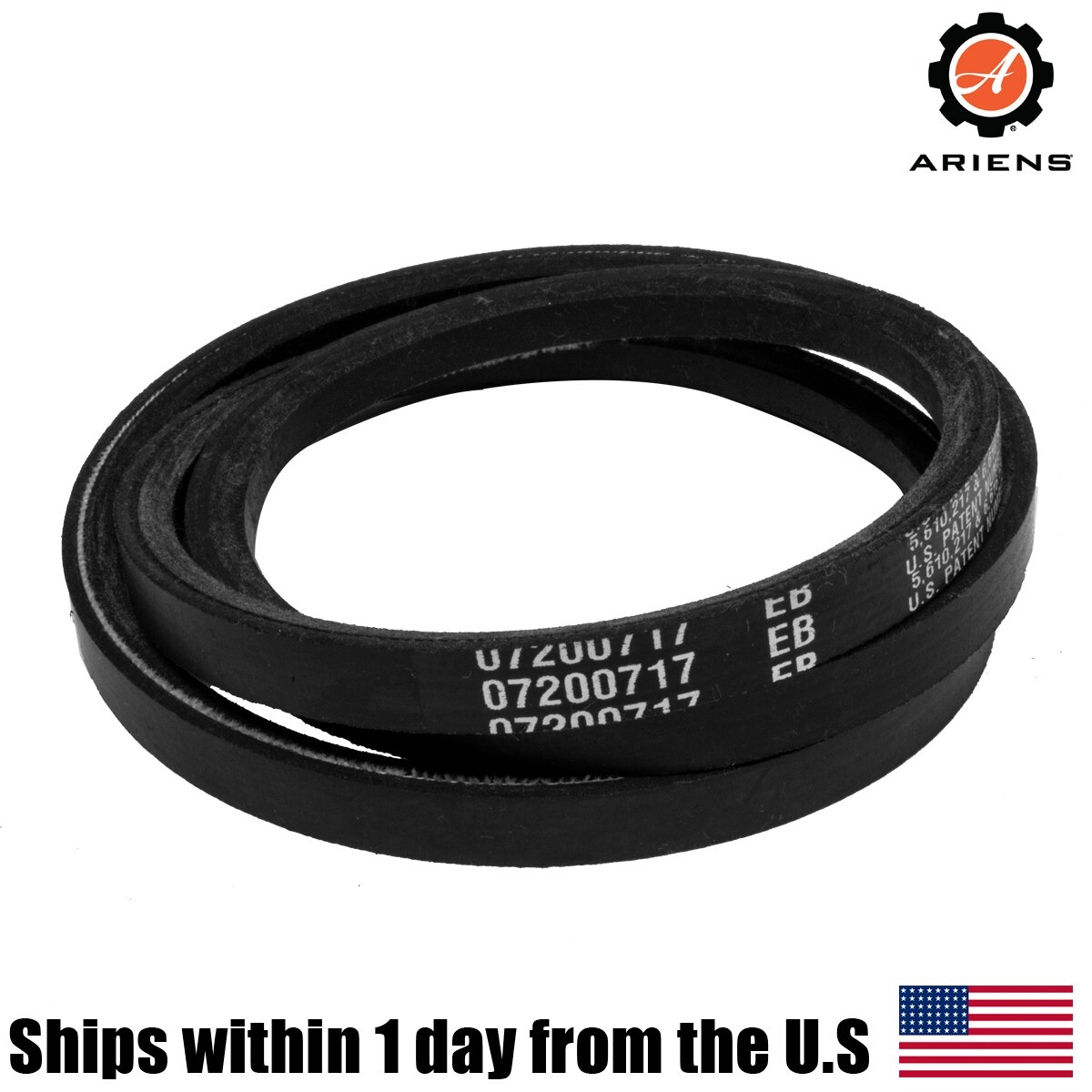 Genuine OEM Ariens Snow Blower V Belt 07200717 for 921029 921032