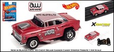 Auto World '55 Chevy Bel Air Candy Striper Tribute Hot Wheels Fits AFX SC382