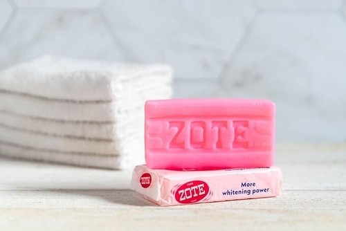 12X Zote Jabón de Lavandería Rosa Jabón de Lavado a Mano para Manchas 200g 7 OZ Zote Bar Jabon - Imagen 25 de 33