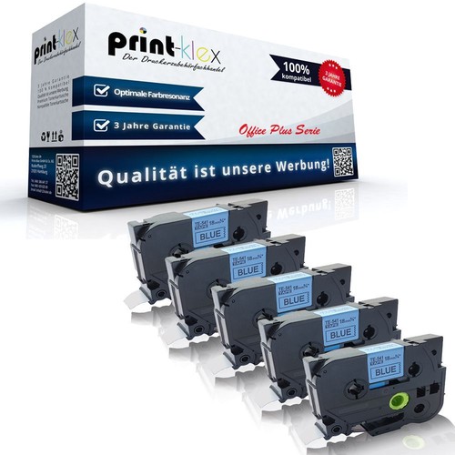 Print-Klex 5x Schriftband Kompatibel Kompatibel Mit Produktbild-Vorschau 11