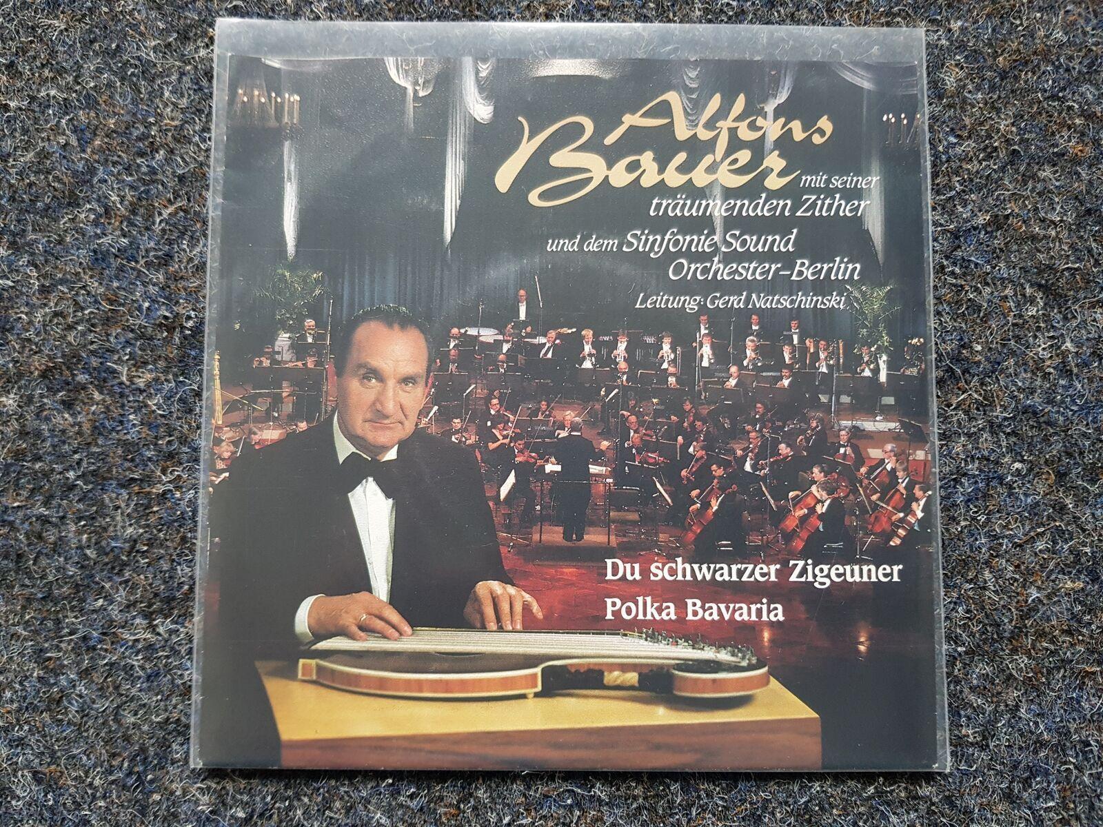 7"" Single Vinyl Alfons Bauer - Du schwarzer Zigeuner/ Polka Bavaria
