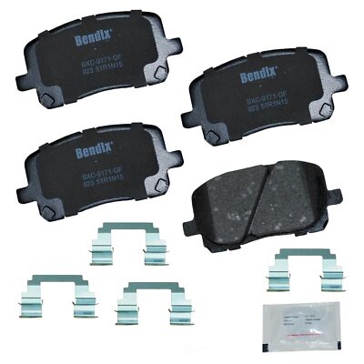 Disc Brake Pad Set-Priority One Ceramic BPR Bendix CFC923