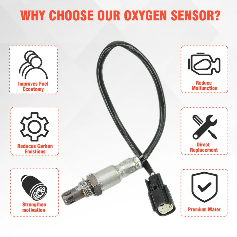 4X Sensor de oxígeno Sensor de O2 para Ford F-150 2015-2017 2,7 L V6 arriba + aguas abajo EE. UU. NUEVO Foto 2 de 4