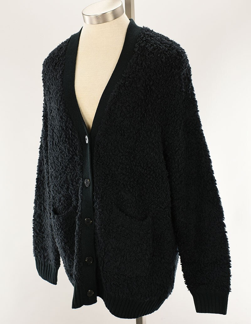 Oversized Cardigan Black Fluffy Cardigan New Look UGG Black