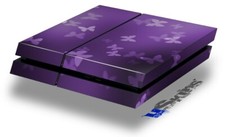 Skin for original PS4 Gaming Console Bokeh Butterflies Purple