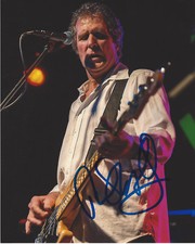 JOHN ILLSLEY DIRE STRAITS BASS GUITARIST SIGNED AUTHENTIC 8X10 PHOTO w/COA PROOF