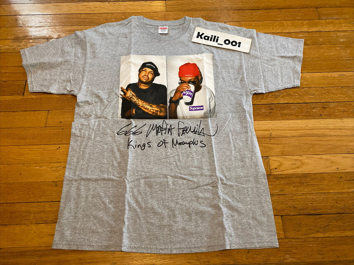 Supreme Three Six Mafia Mサイズ グレー