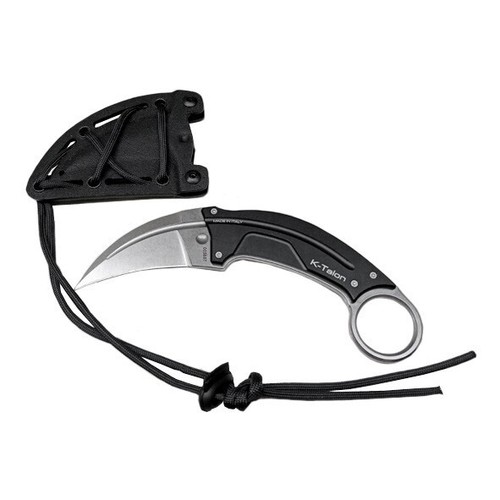 Extreama Ratio K-Talon Stone Washed Karambit Full Tang Blade - Picture 2 of 5