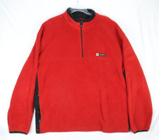 VTG Nautica Competition Sweater Men  s Size XL Red Made In USA 00s 90s Logo Yacht