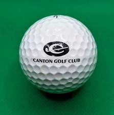 Canton Golf Club logo golf ball