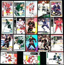 Carolina Hurricanes / Hartford Whalers 1988-2024 NHL Card Lot - 35 RAW G-NM/M+