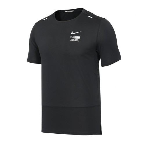 NWT! Nike Dri-FIT Running Head Clouds/Feet Ground Men's Medium Shirt DM4665-010 - Picture 5 of 10