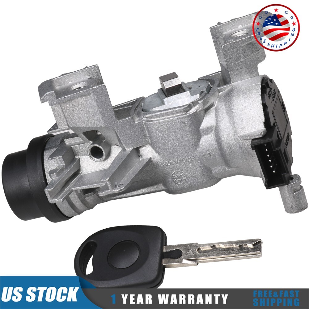 Ignition Switch Fit Audi R8 A3 VW Jetta Golf Rabbit With Lock Cylinder Key