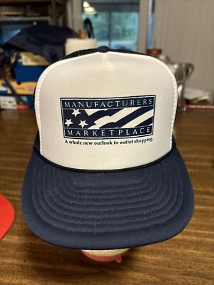 Vintage Manufactures MarketplacBirch Run Mi Foam&Mesh Trucker