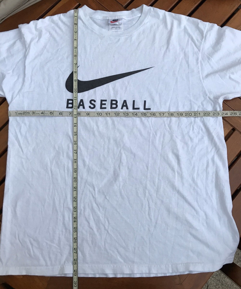 【美USED】 90s OLD NIKE baseball T-shirt VINTAGE NIKE BASEBALL T SHIRT | Depop