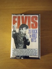 ELVIS PRESLEY Cassette Tape  20 ROCK  ROLL HITS  64038  Made in Holland