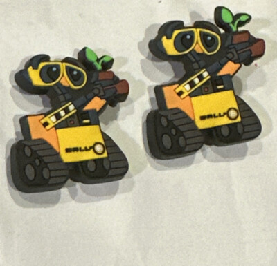 croc charms Wall E 2pc Set New ! Read Description