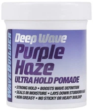 Wavebuilder Deep Wave Purple Haze Ultra Hold Pomade 3.0 Ounce