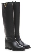 Via Roma 15 - 4248 NERO - Stivale in pelle donna