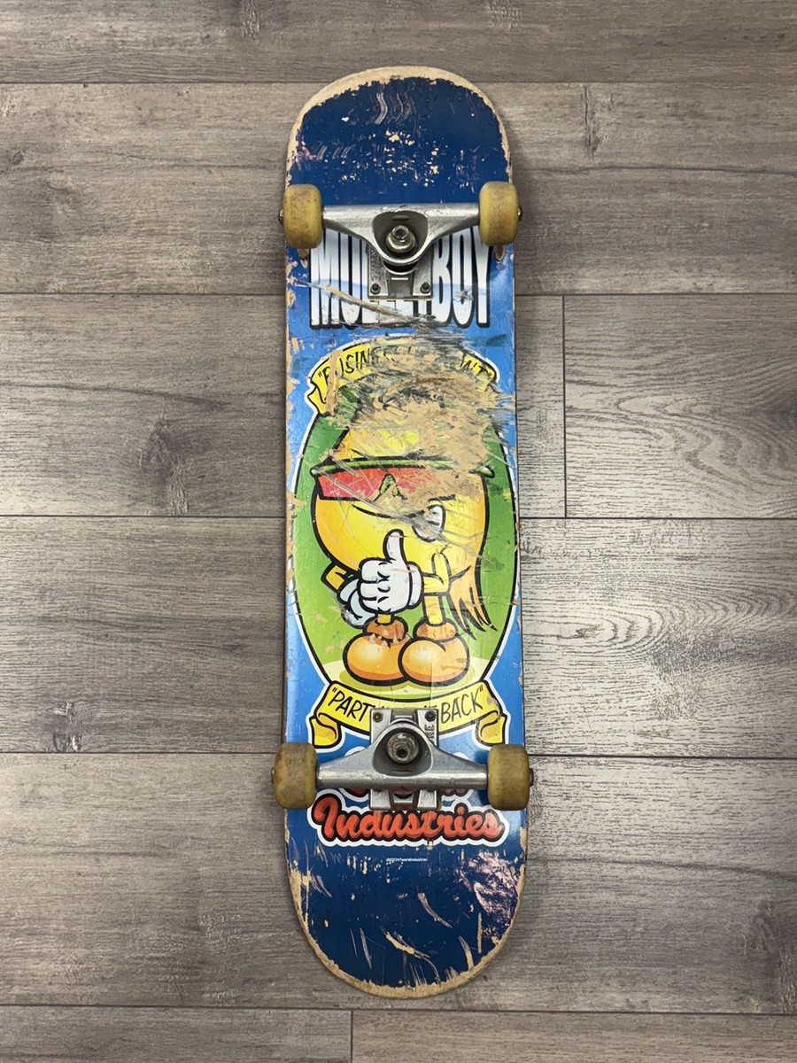 スケートボード 90s world industries 1994 Vintage 90s World Industries Mulletboy Skateboard Deck | eBay