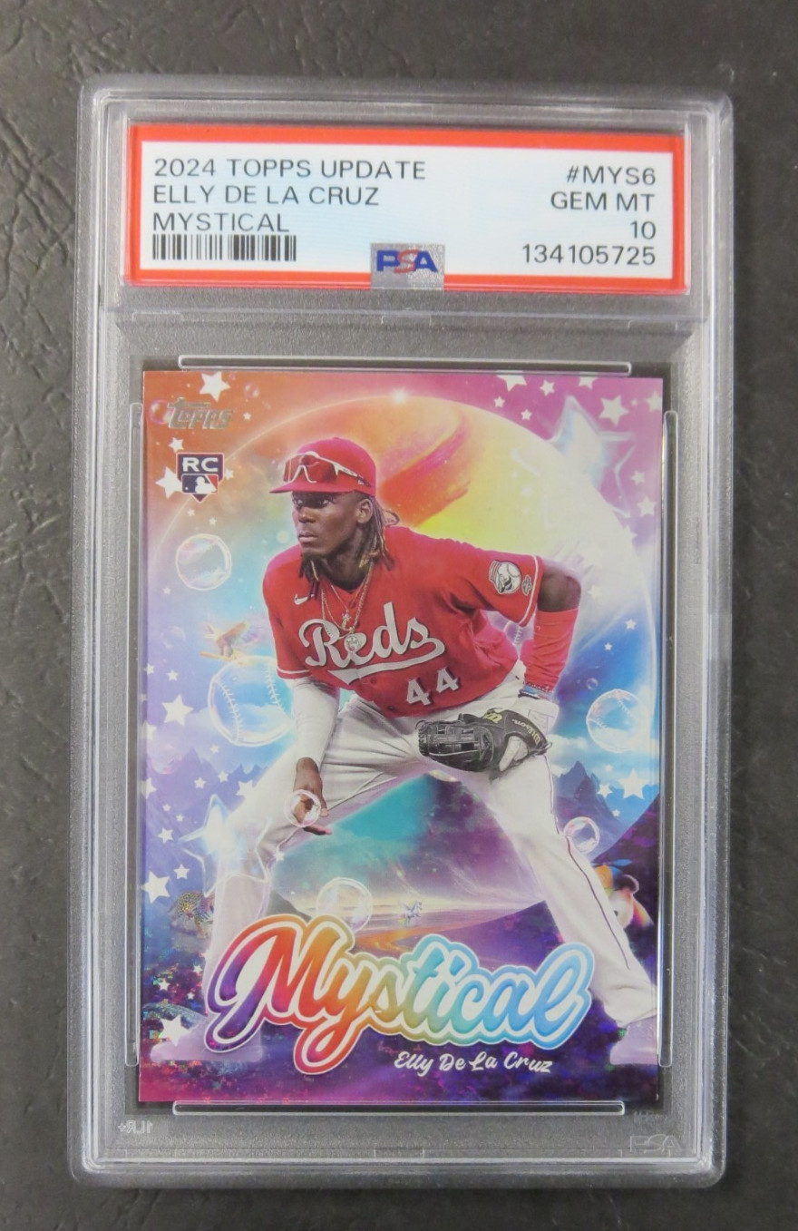 2024 Topps Update MYSTICAL Elly De La Cruz RC PSA 10 KP