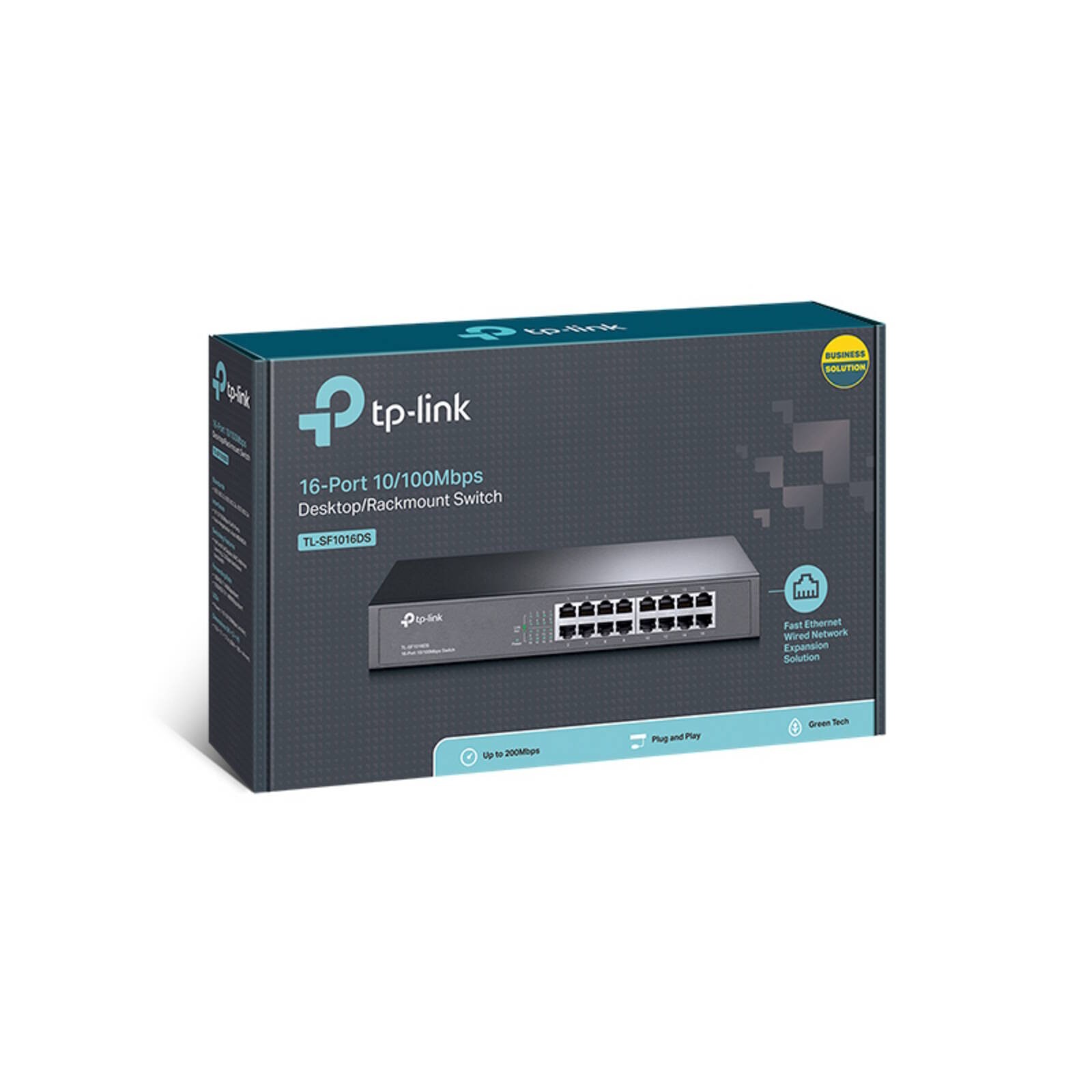 Tp-Link Tl-Sf1016ds Unmanaged Network Switch - Image 2