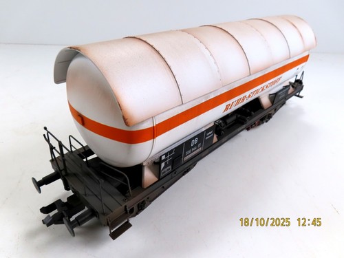 (1MAW04) MBW 83505 Spur 1  Druckgaskesselwagen Ruhr Stickstoff, patiniert W.G... | Zustand: Gebraucht