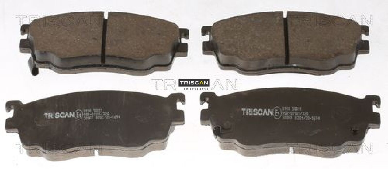 Triscan Bremsbelagsatz, Scheibenbremse 8110 50011 Für Mazda - Bild 2