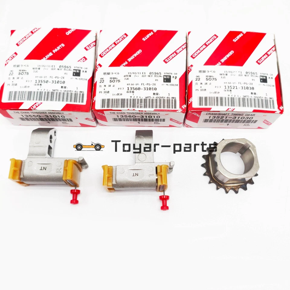 14 PCS OEM TIMING CHAIN KIT KIT For TOYOTA V6 4.0 1GRFE 4RUNNER FJ TACOMA TUNDRA Foto 3 de 4