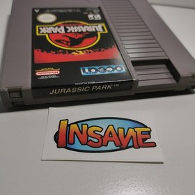 Jurassic Park - NES - Cart and Manual with slip case