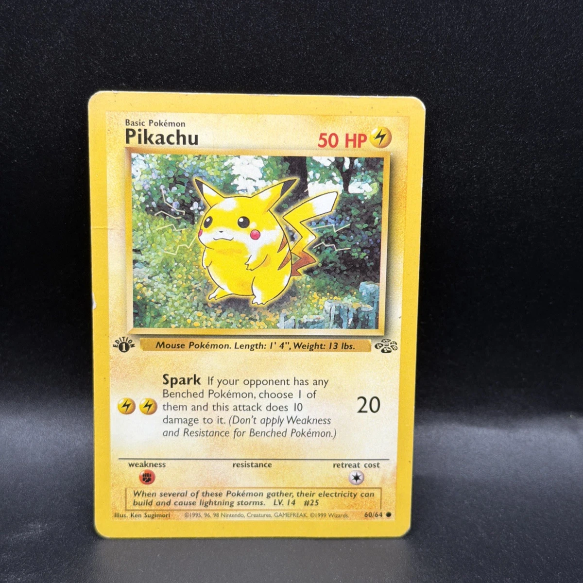 Pikachu Pokémon TCG 1st Edition Individual Trading Card Games for