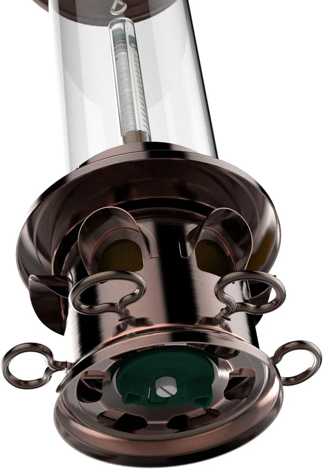 Squirrel-X X5 Bird Feeder Discourages Squirrels 6 Spring Load Perches 3.7 lb cap - Image 4 of 4
