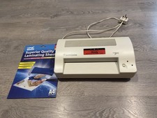 Smith Corona LX950 Desktop Laminator Machine with 10 Sheets Tested and Working