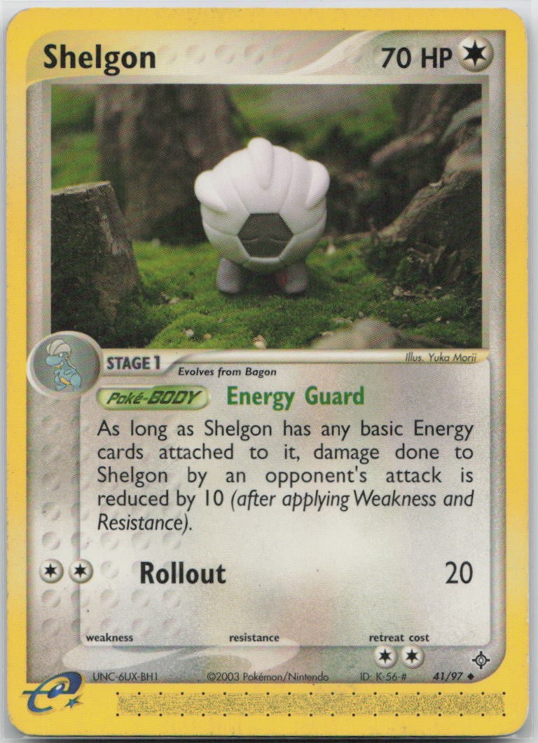 Shelgon Uncommon Dragon 41/97 MP