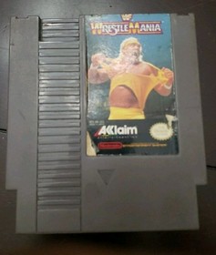 Super Mario Bros., Jeopardy! Junior Ed., WrestleMania (Nintendo NES, 1985) Set