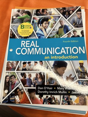 Loose-Leaf Version for Real Communication : An Introduction by Mary Wiemann,...