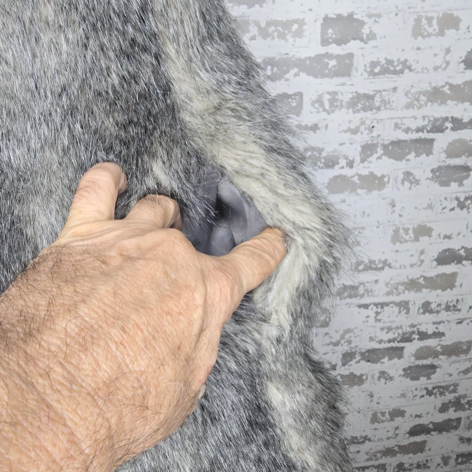 Banana Republic Chaleco de Piel Sintética Abrigo Chaqueta Mujer Mediano Sin Mangas Forrado Boho Foto 4 de 4