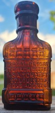 ST. LOUIS MO Rare Miniature, ROYAL PEPSIN STOMACH BITTERS, Fancy Style